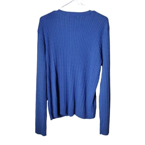 Caribbean Joe Sweater Womens Large Button Up Long Sleeve Casual - Picture 2 of 11